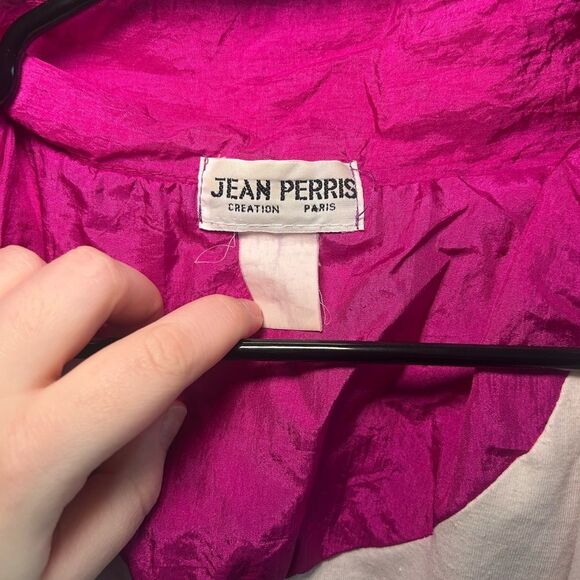 GREAT CONDITION Jean Perris Vintage Windbreaker Jacket - Picture 2 of 3